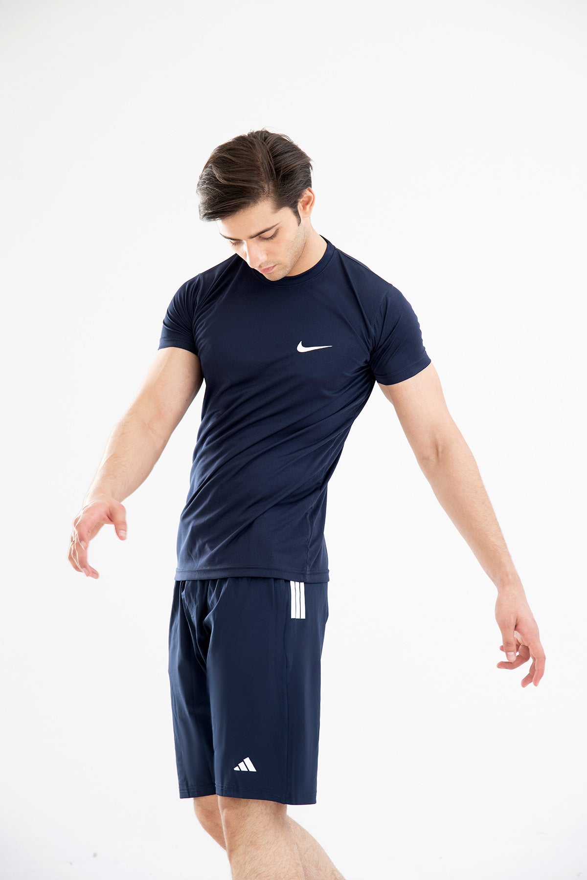 Nike Navy Blue Dry-Fit Tee