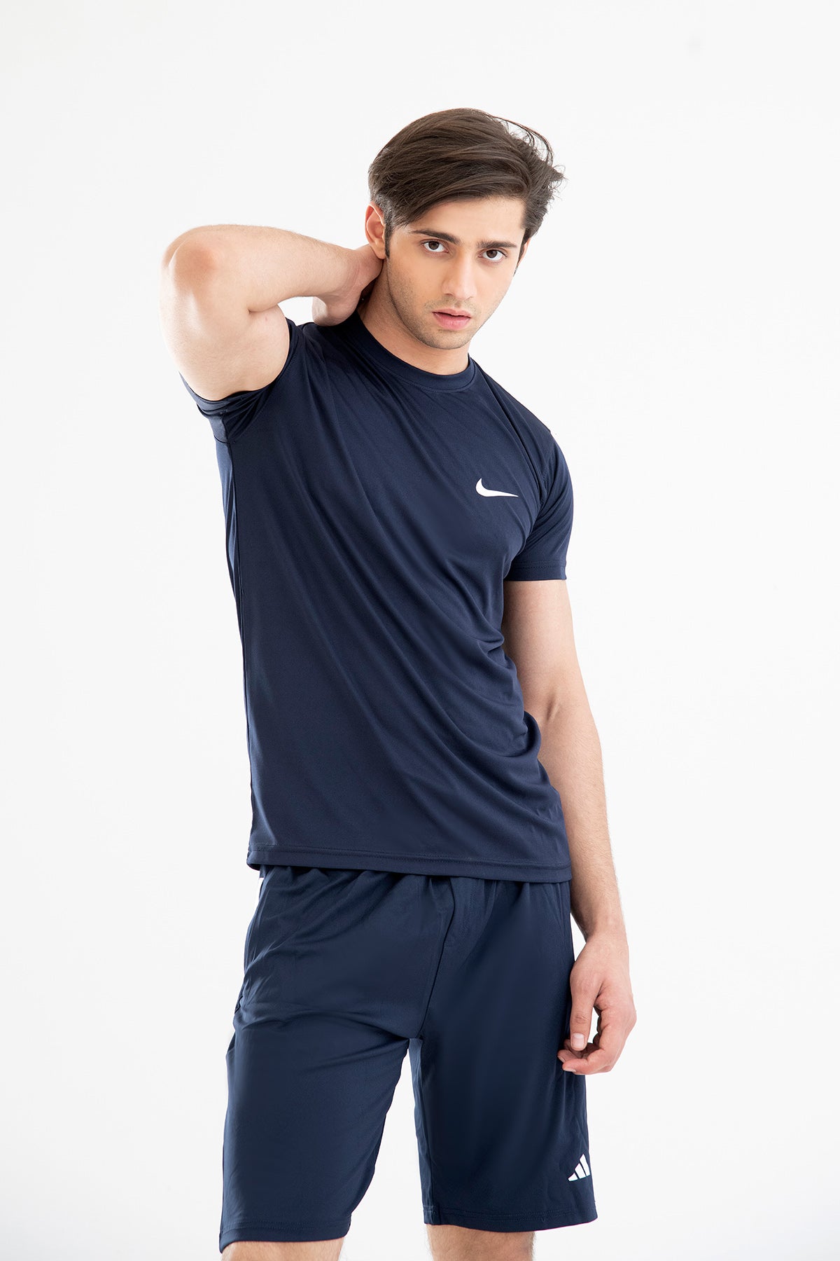 Nike Navy Blue Dry-Fit Tee