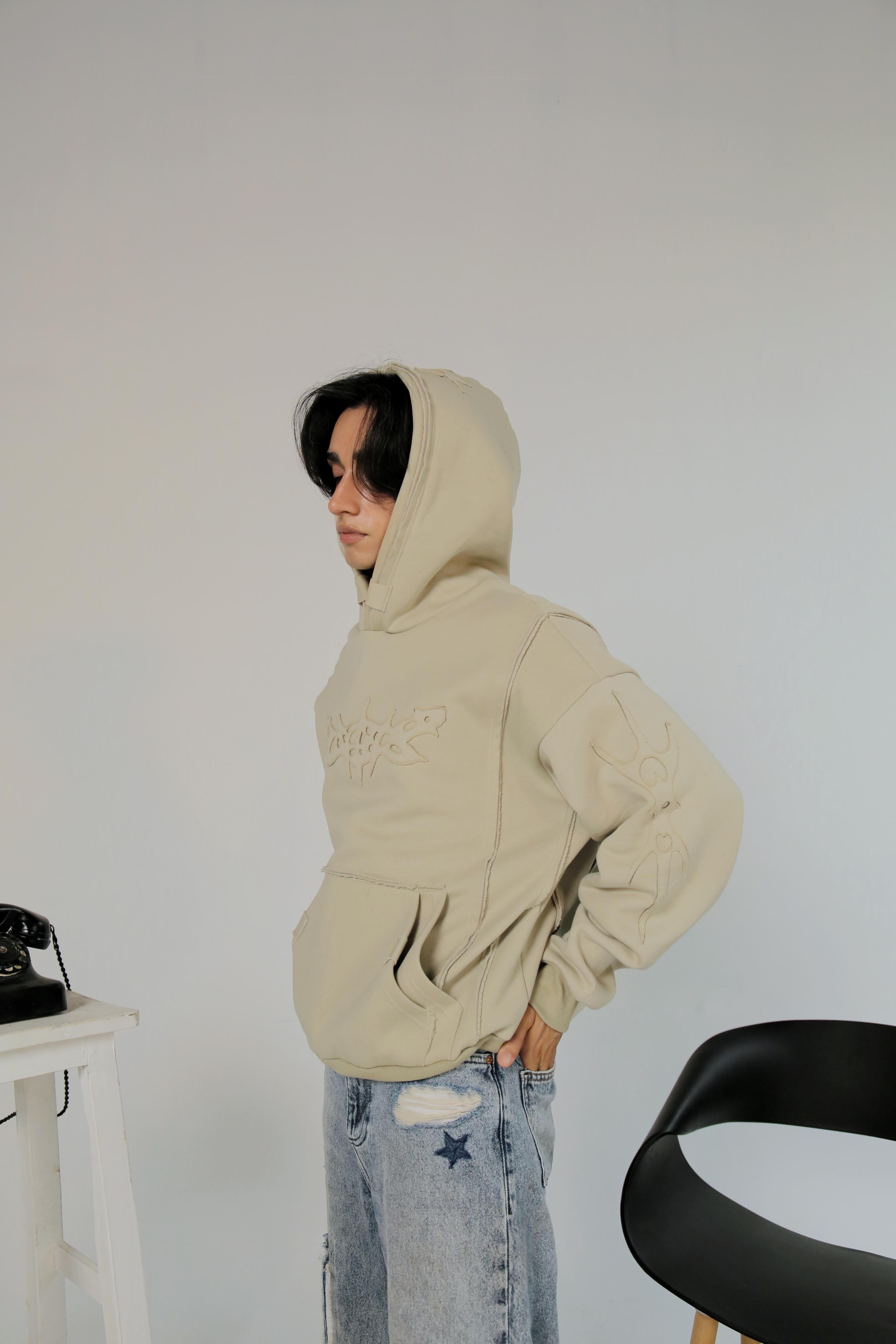 Premium Beige Hoodie