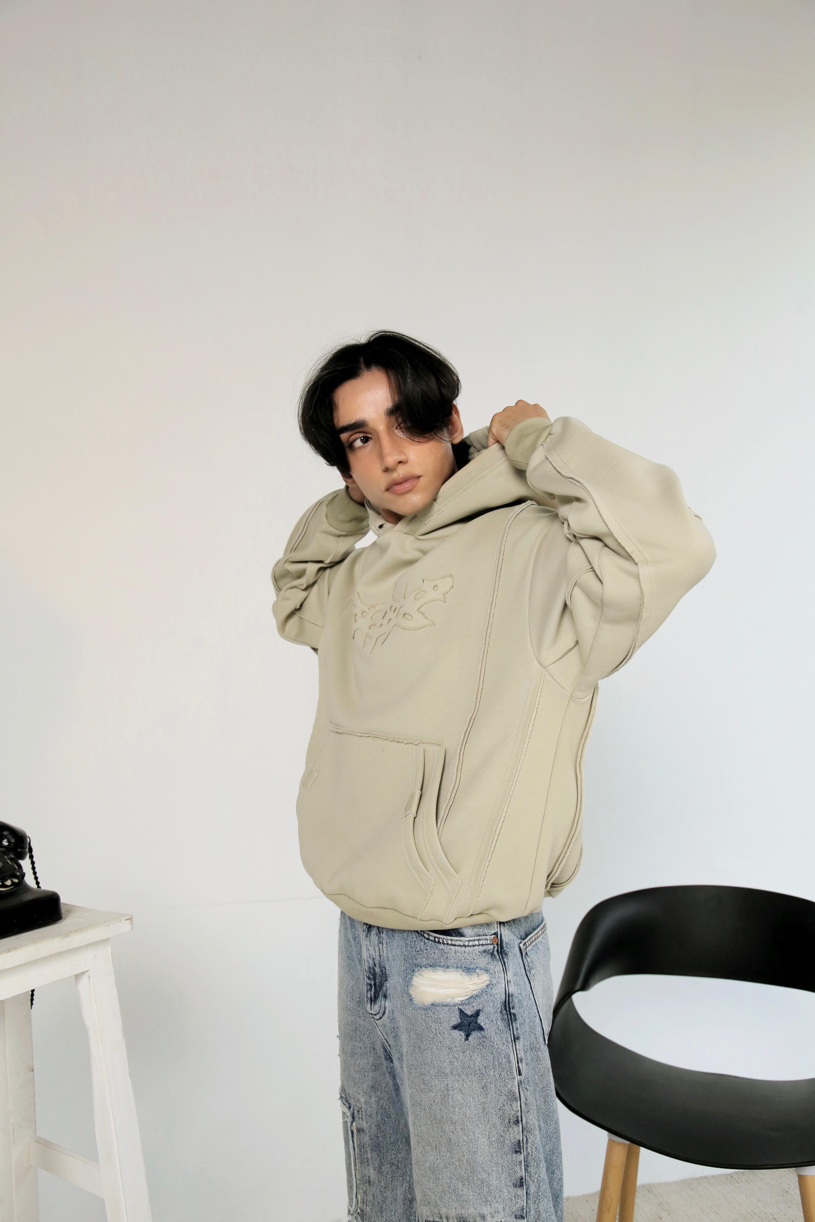 Premium Beige Hoodie