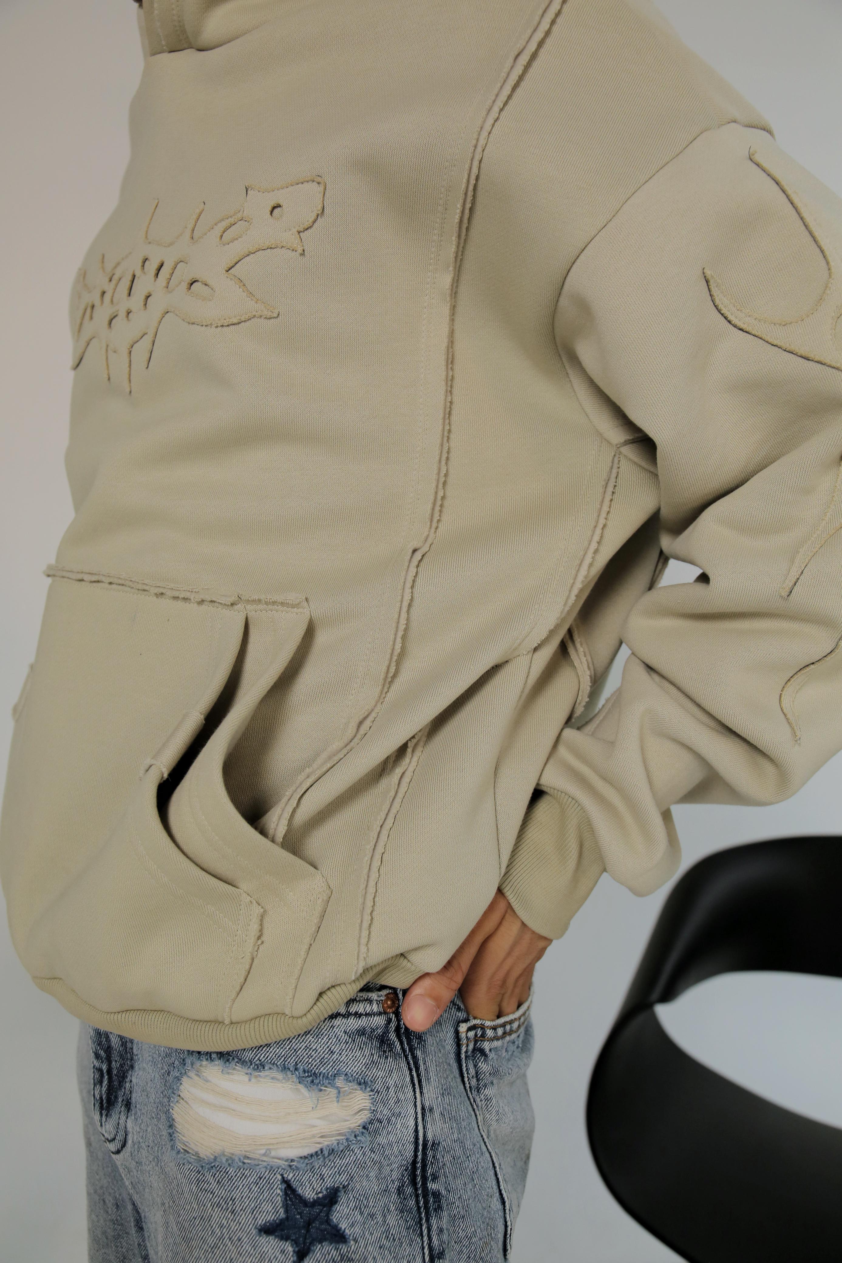 Premium Beige Hoodie